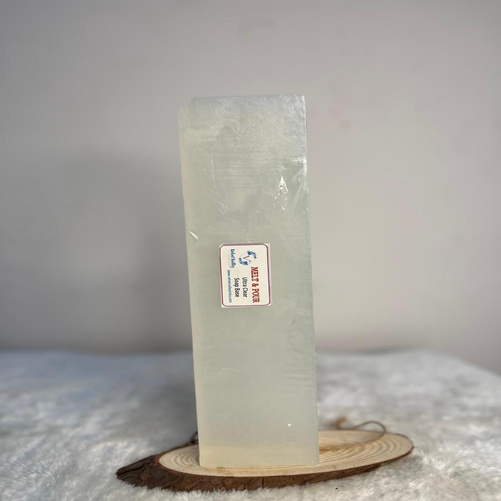 Ultra clear soap base