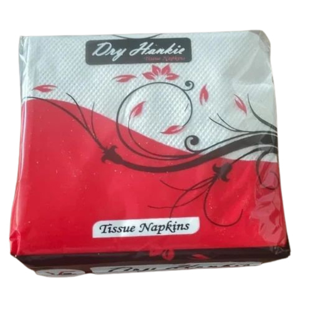 Embossed Napkin - Color: White