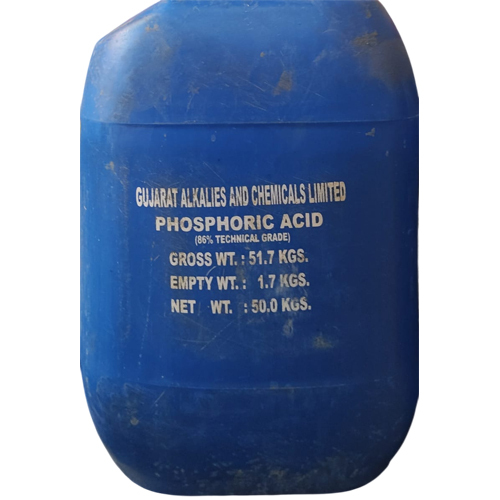 Phosphoric Acid - Cas No: 7664-38-2, 99% Purity Liquid Solution | High Solubility For Versatile Industrial Applications