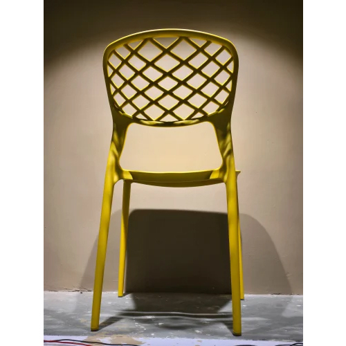 PP-Chair-009 Yellow Restaurant Chair