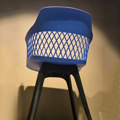 PP-Chair-020 Blue Restaurant Chair