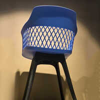 PP-Chair-020 Blue Restaurant Chair
