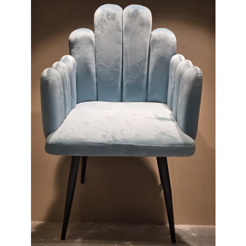 D113-10 Blue Cafe Chair
