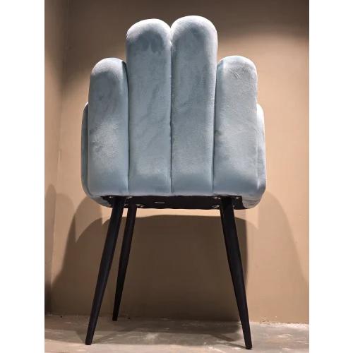 D113-10 Blue Cafe Chair