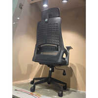 28 Black Leather Boss Chair