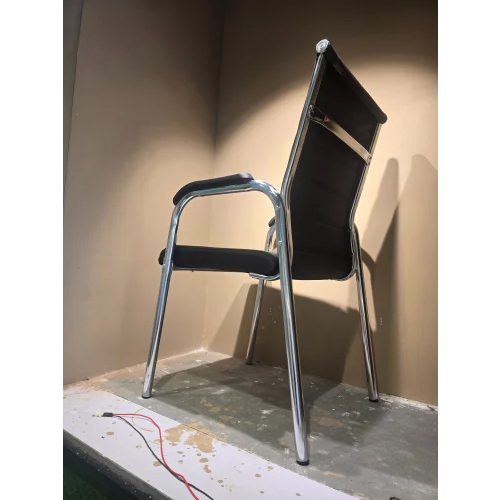 3029 PU Black Visitor Chair