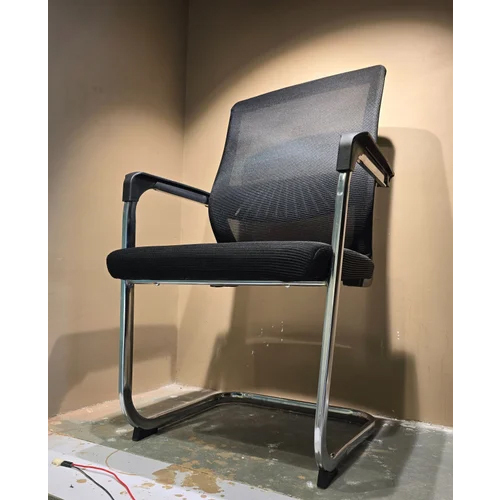 09 Black Office Visitor Chair