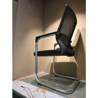 09 Black Office Visitor Chair
