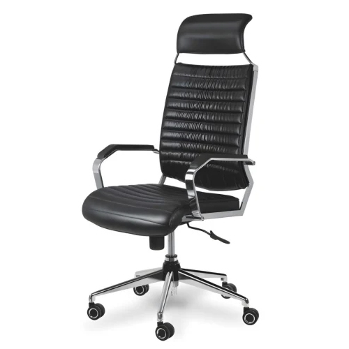 Black High Back Executive Chair - Application: Office
