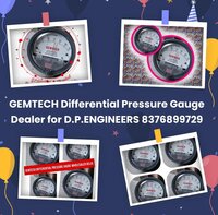 GEMTECH Differential Pressure Gauges Distributors in Osmanabad Maharashtra