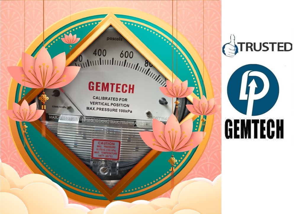 GEMTECH Differential Pressure Gauges Distributors by Mohali Punjab