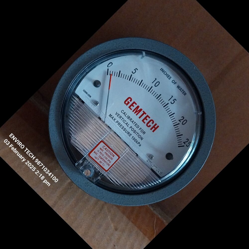 GEMTECH DIFFERENTIAL PRESSURE GAUGE IN Bhiwadi Chopanki Road - Chopanki Industrial Area