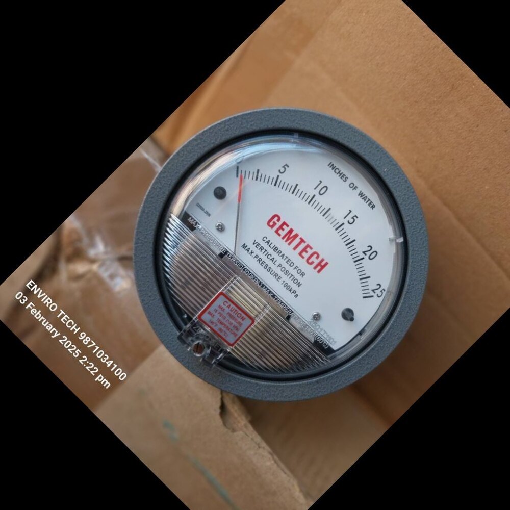 GEMTECH DIFFERENTIAL PRESSURE GAUGE IN Bhiwadi Chopanki Road - Chopanki Industrial Area