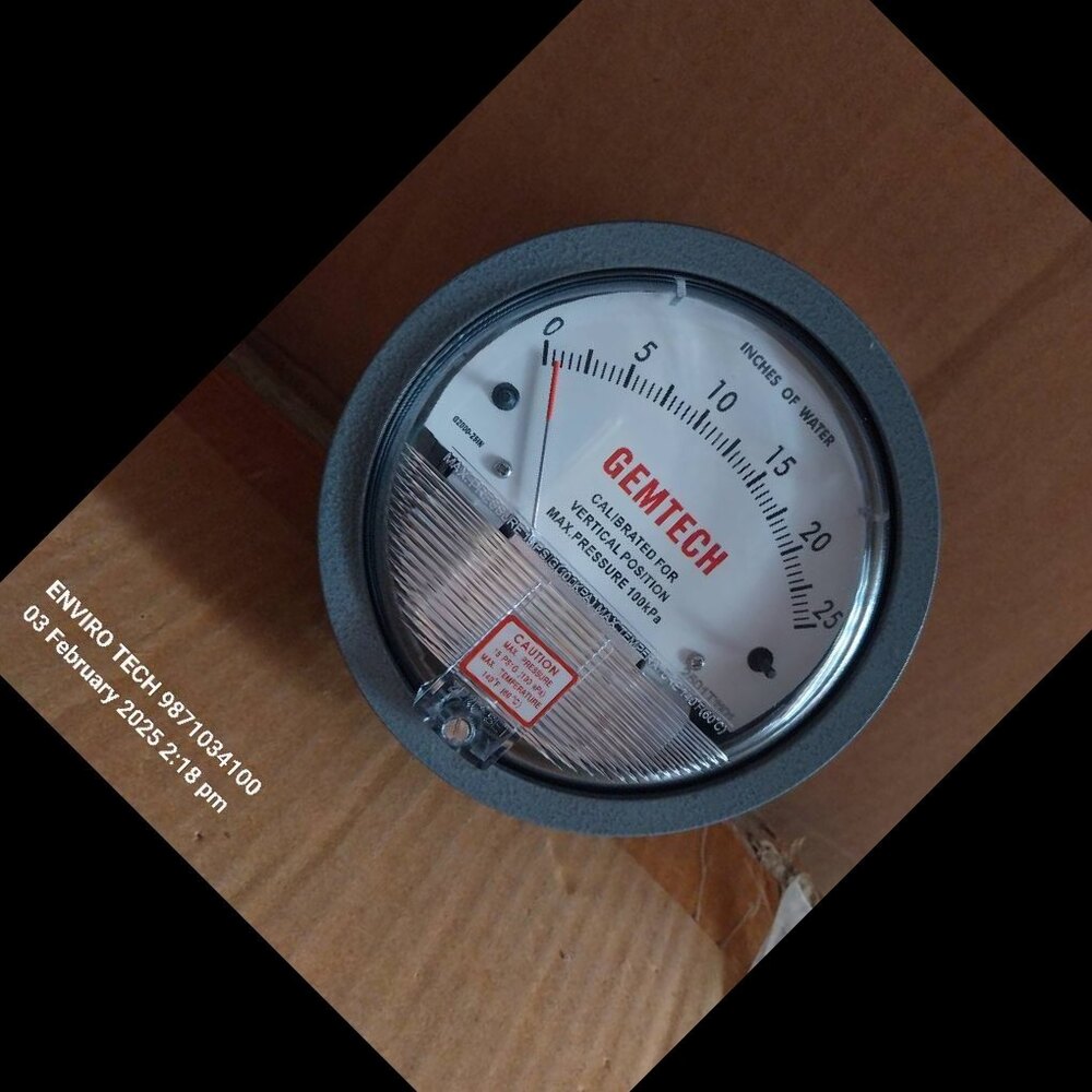 GEMTECH DIFFERENTIAL PRESSURE GAUGE IN Bhiwadi Chopanki Road - Chopanki Industrial Area