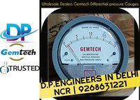 GEMTECH Differential Pressure Gauges Supplier by Moradabad Uttar Pradesh