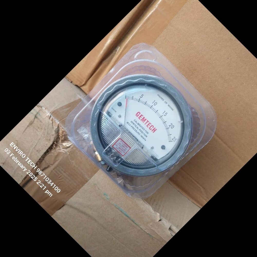 GEMTECH_DIFFERENTIAL PRESSURE GAUGE IN Industrial Area Rajasthan India