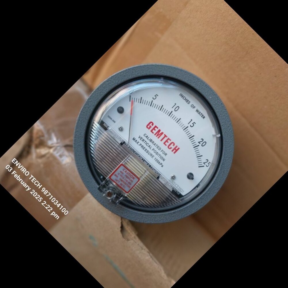 GEMTECH DIFFERENTIAL PRESSURE GAUGE IN CHOPANKI INDUSTRIAL AREA Bhiwadi Rajasthan India - 301019