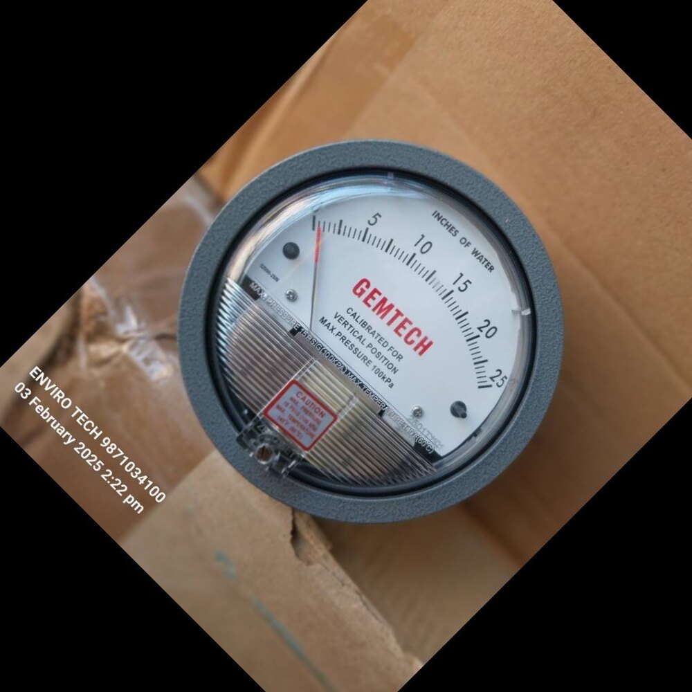 GEMTECH DIFFERENTIAL PRESSURE GAUGE IN CHOPANKI INDUSTRIAL AREA Bhiwadi Rajasthan India - 301019