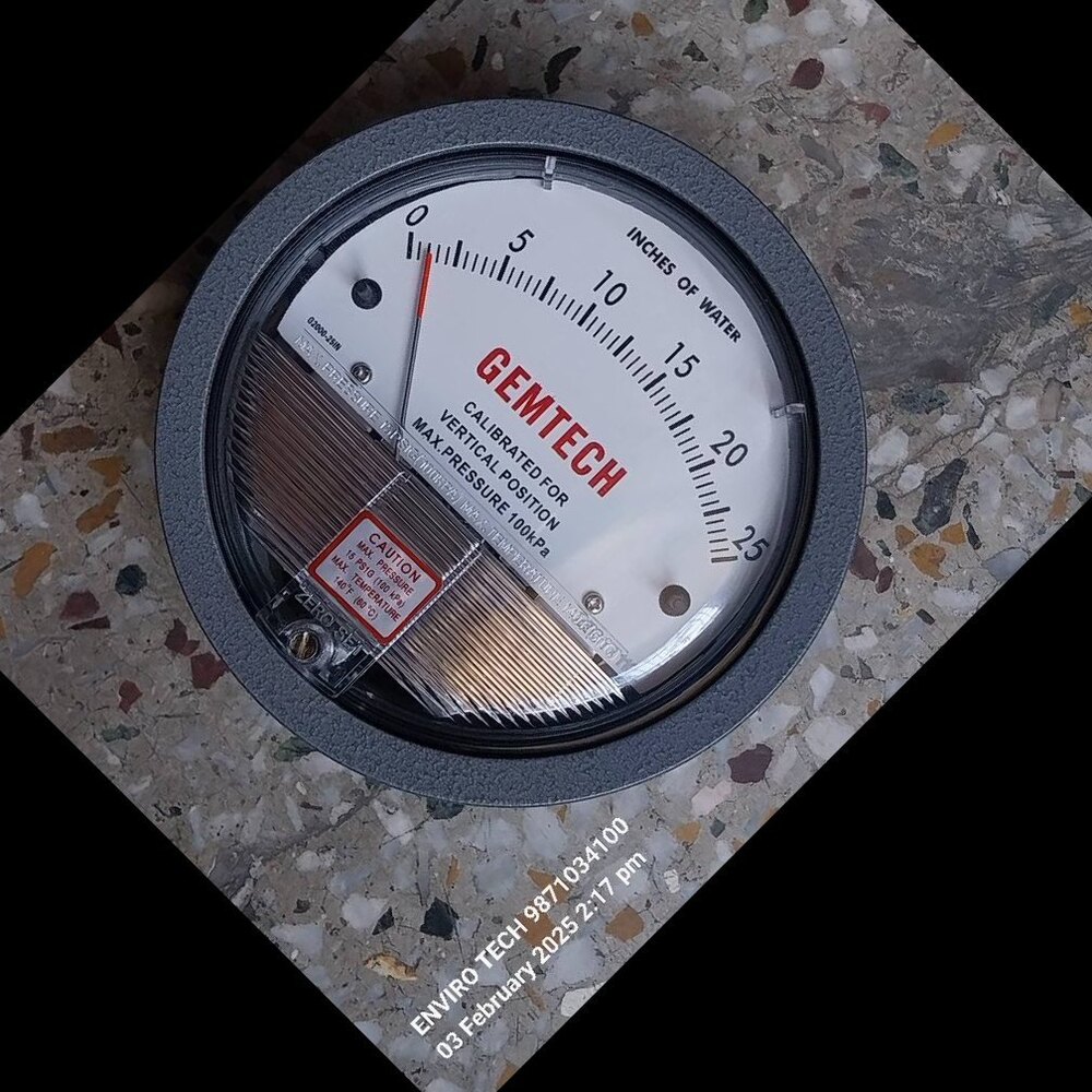 GEMTECH DIFFERENTIAL PRESSURE GAUGE IN CHOPANKI INDUSTRIAL AREA Bhiwadi Rajasthan India - 301019