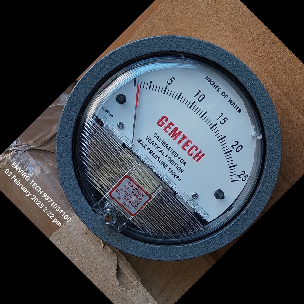 GEMTECH DIFFERENTIAL PRESSURE GAUGE IN CHOPANKI INDUSTRIAL AREA Bhiwadi Rajasthan India - 301019