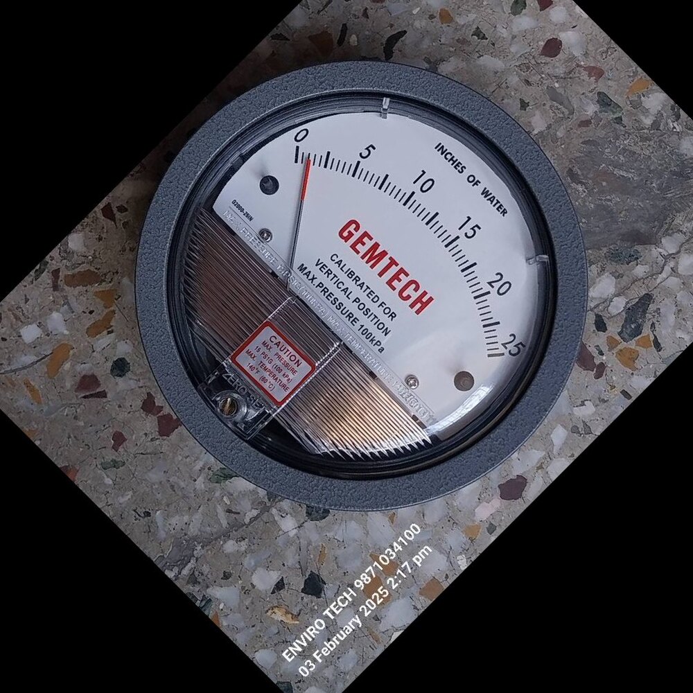 GEMTECH DIFFERENTIAL PRESSURE GAUGE IN Salarpur Industrial Area Bhiwadi
