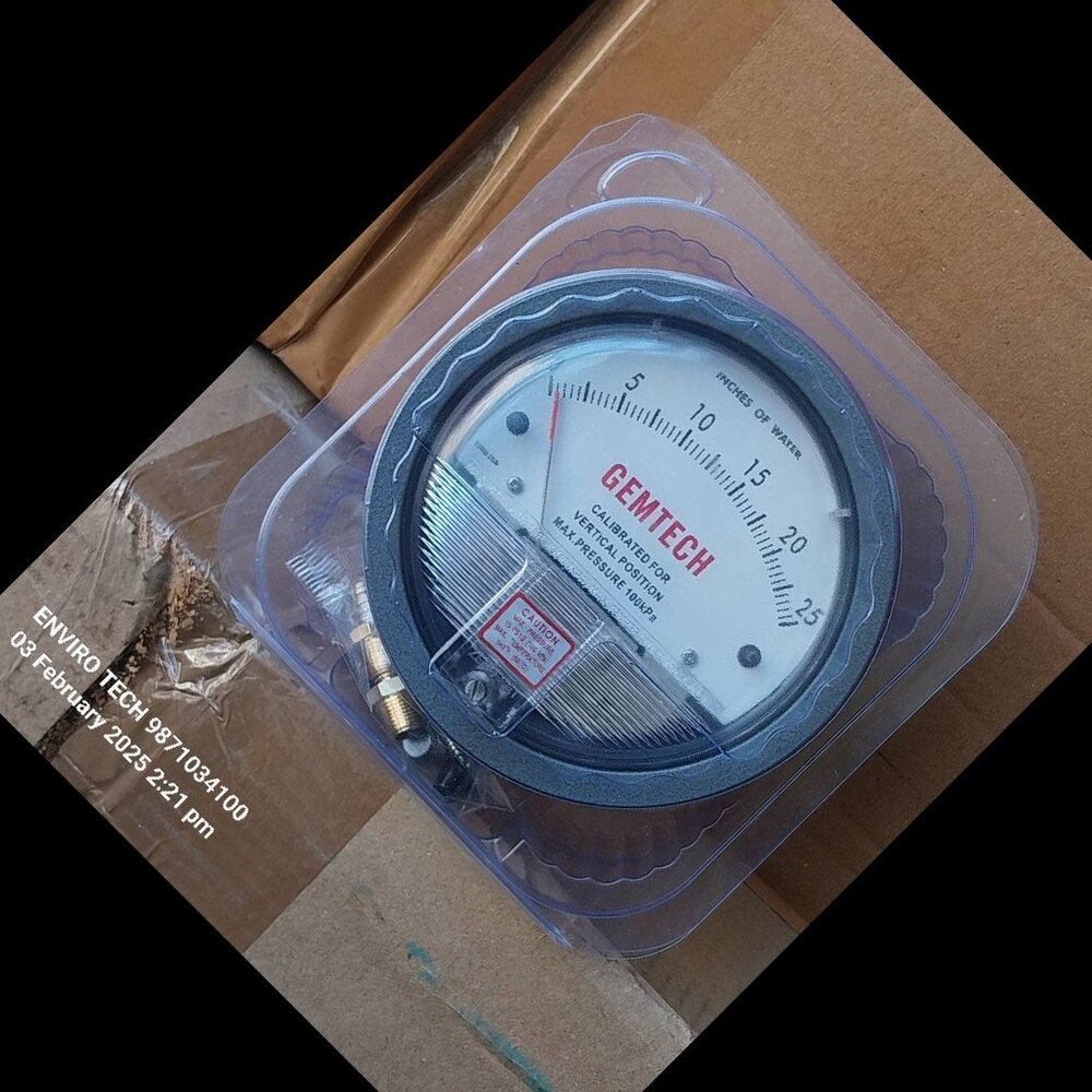 GEMTECH DIFFERENTIAL PRESSURE GAUGE IN Salarpur Industrial Area Bhiwadi