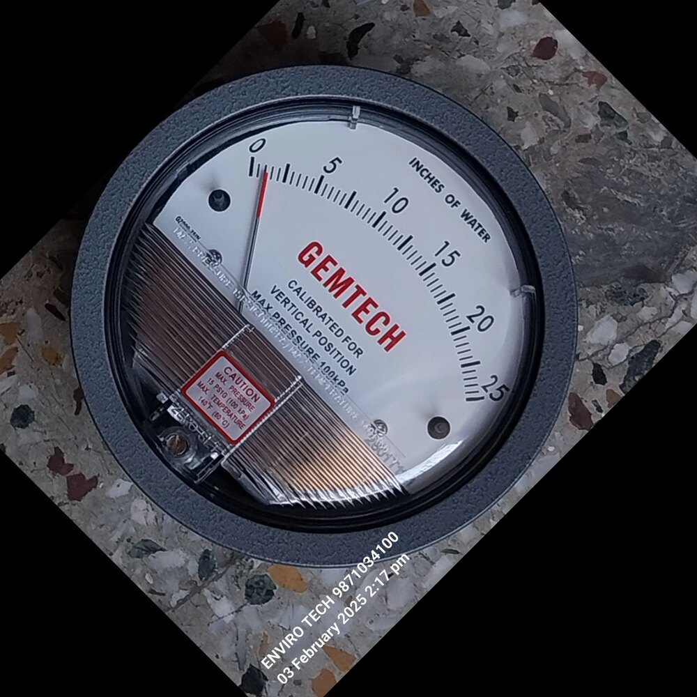 GEMTECH DIFFERENTIAL PRESSURE GAUGE IN Salarpur Industrial Area Bhiwadi