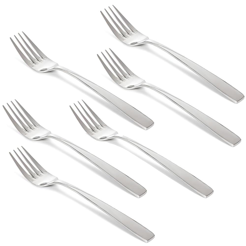 Stainless Steel Fork - Food-grade Stainless Steel, Smooth Silver Finish | Rust-resistant, Dishwasher Safe, Ideal For Kitchen Use