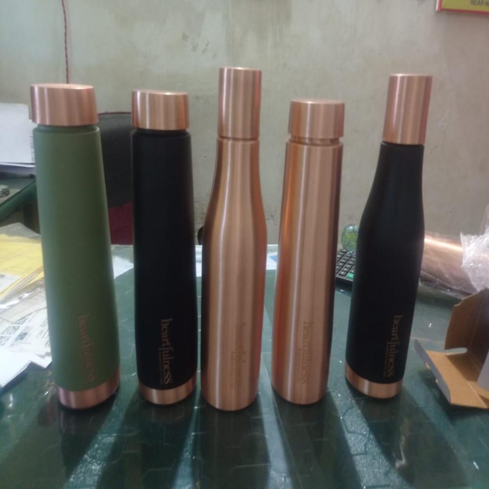 Copper Bottle Clrd - Capacity: -1 Pcs/hr
