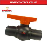 Gokul HDPE Ball Valve Flange End