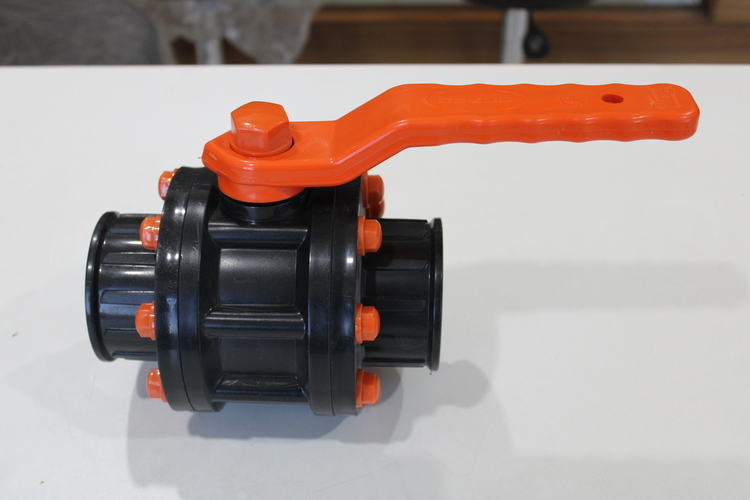 Gokul Pp Hdpe Ball Valve - Color: Black