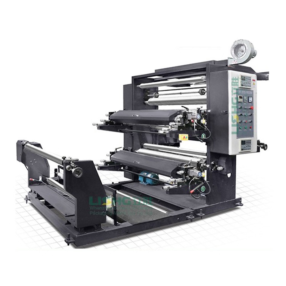 Two Color 1200mm Flexo Printing Machine