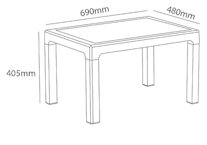 Cello Odyssey Table - Assembly: No Assembly Required