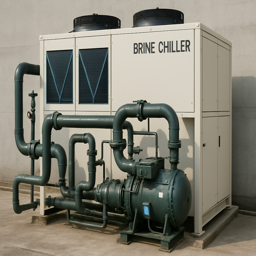 Brine Chillers  Low Temperature Cooling Solutions For Industrial Applications - Material: Ms