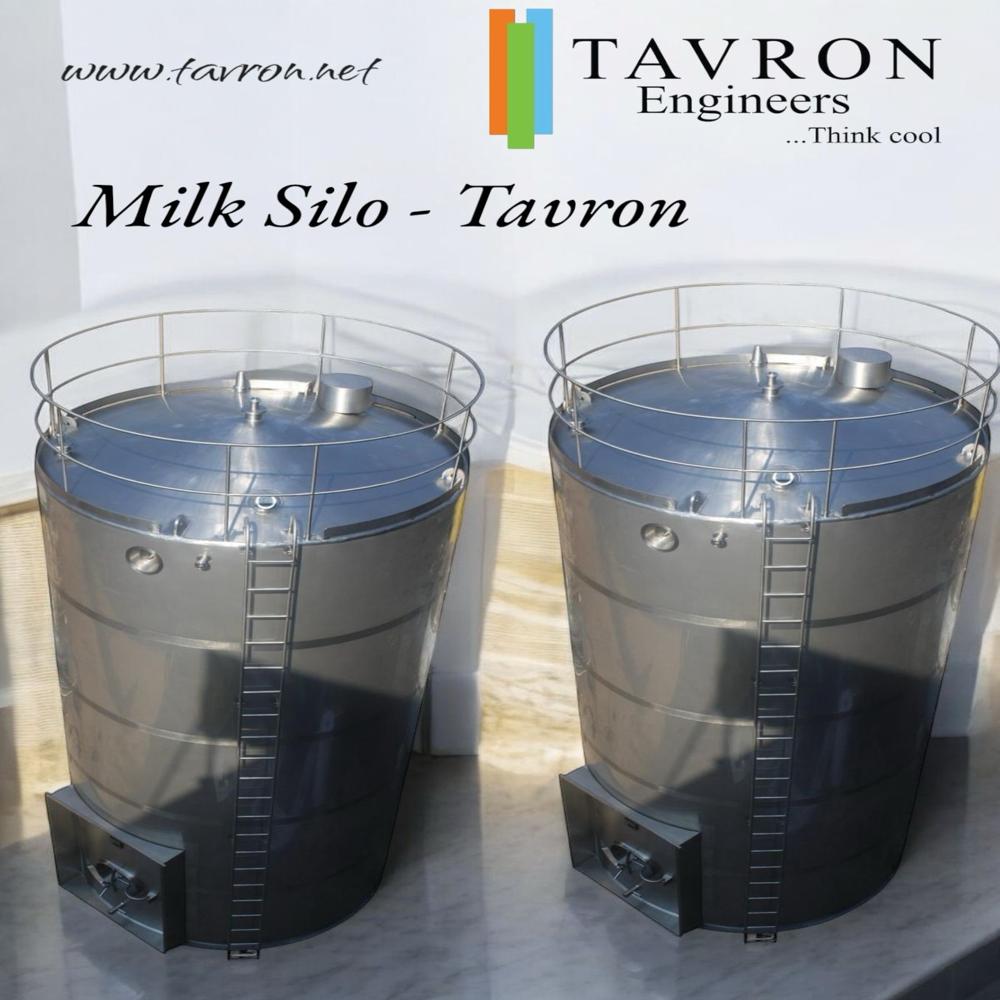 STAINLESS STEEL MILK STORAGE TANK