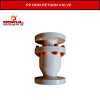 3pc. Flanged End HDPE Ball Valve