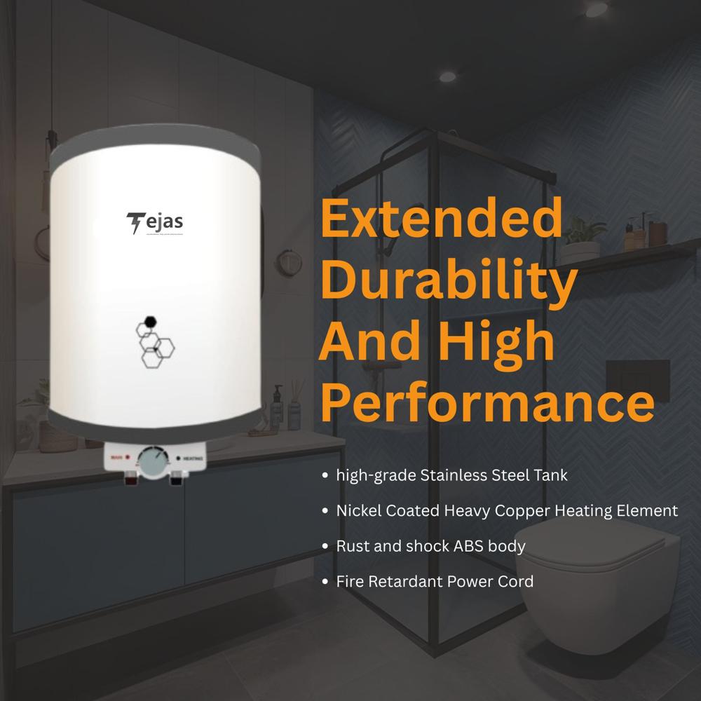 Abs Water Geyser - Color: White