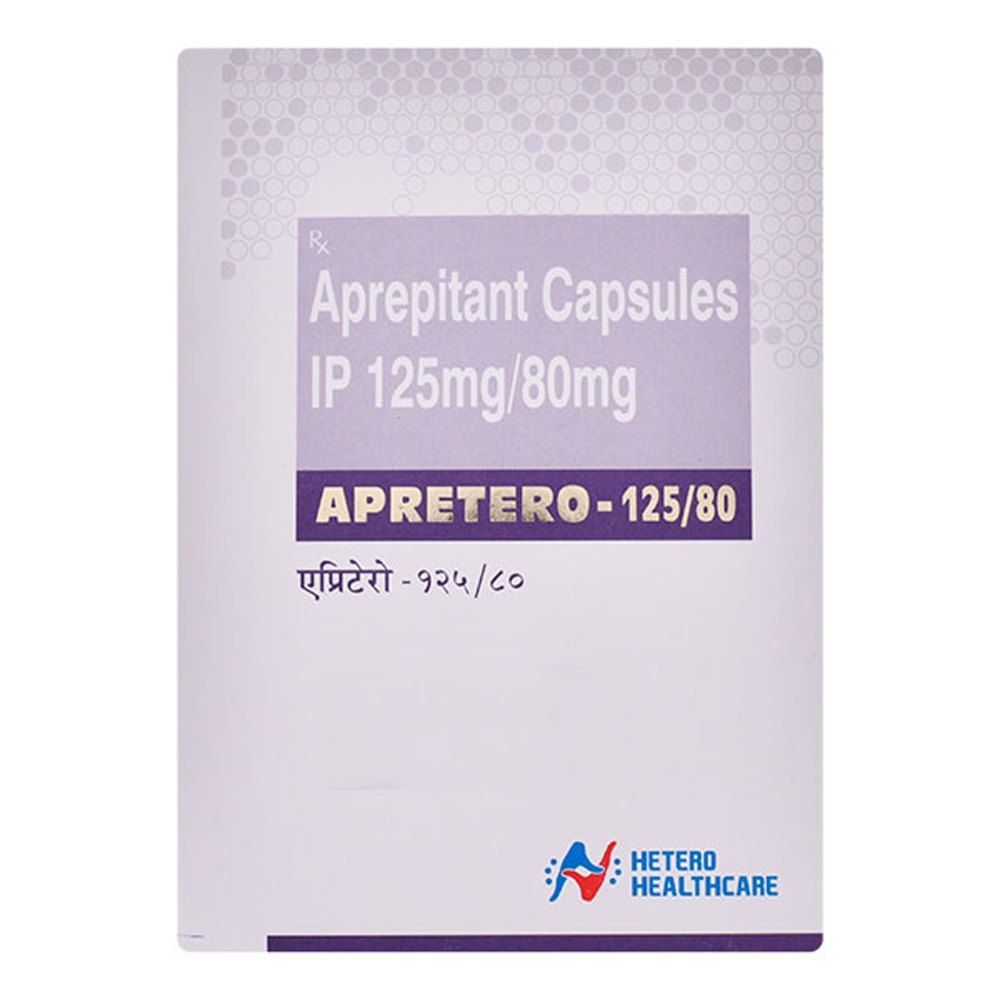 Apretero  Aprepitant  125/80 Mg Kit