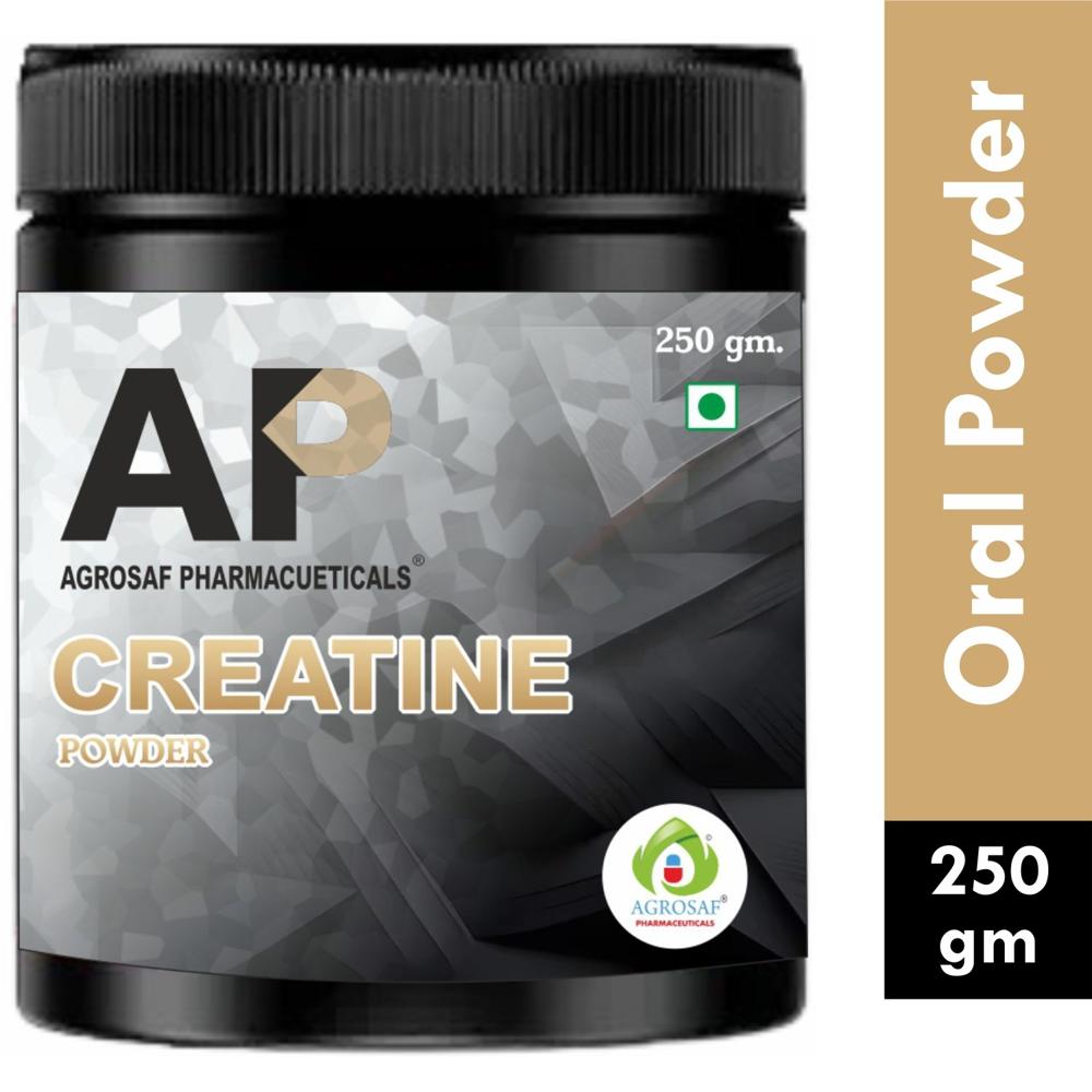 AGROSAF CREATINE MONOHYDRATE POWDER - Each 3g contains Creatine Monohydrate 3g