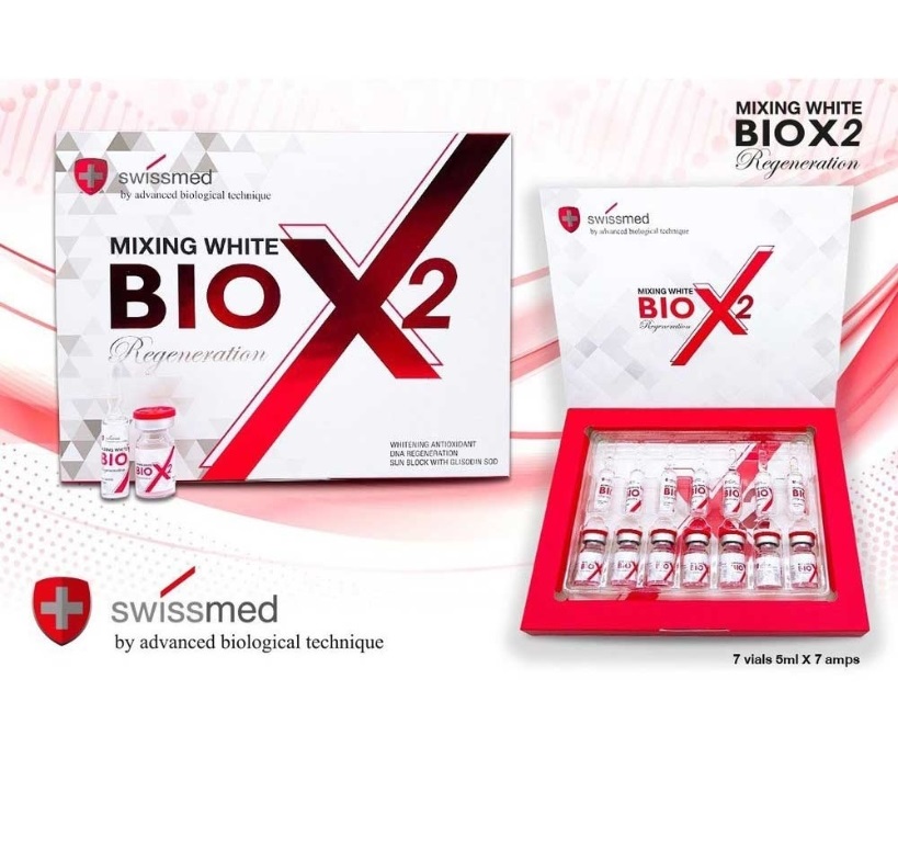 Mixing White Bio X2 Regeneration Glutathione Skin Whitening Injection - Recommended For: Adults
