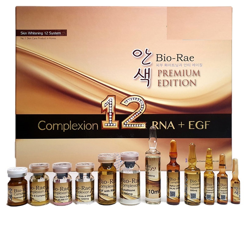 Bio Rae Complexion 12 Skin Whitening Injections
