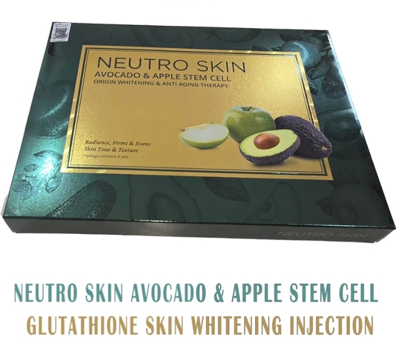 Neutro Skin Avocado & Apple Stem Cell Glutathione Injection - Recommended For: Adults