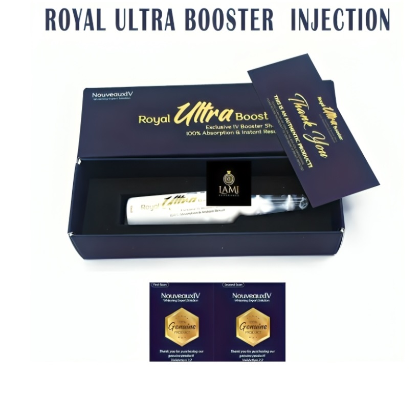 Royal Ultra Booster Glutathione Injection - Recommended For: Adults