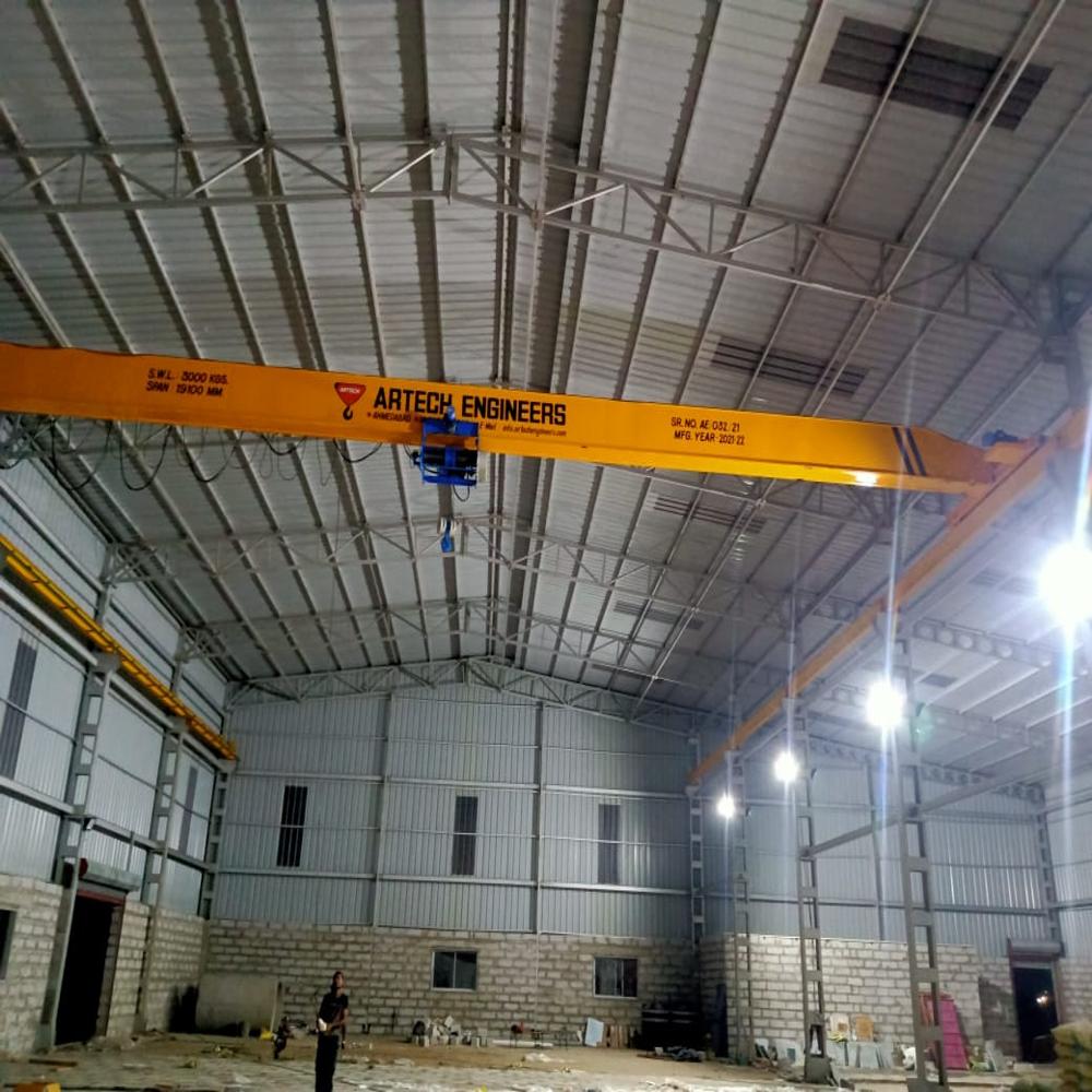 Overhead Eot Cranes - Heavy-duty Steel, 10 Ton Load Capacity | Precision Lifting Mechanism, High Reliability