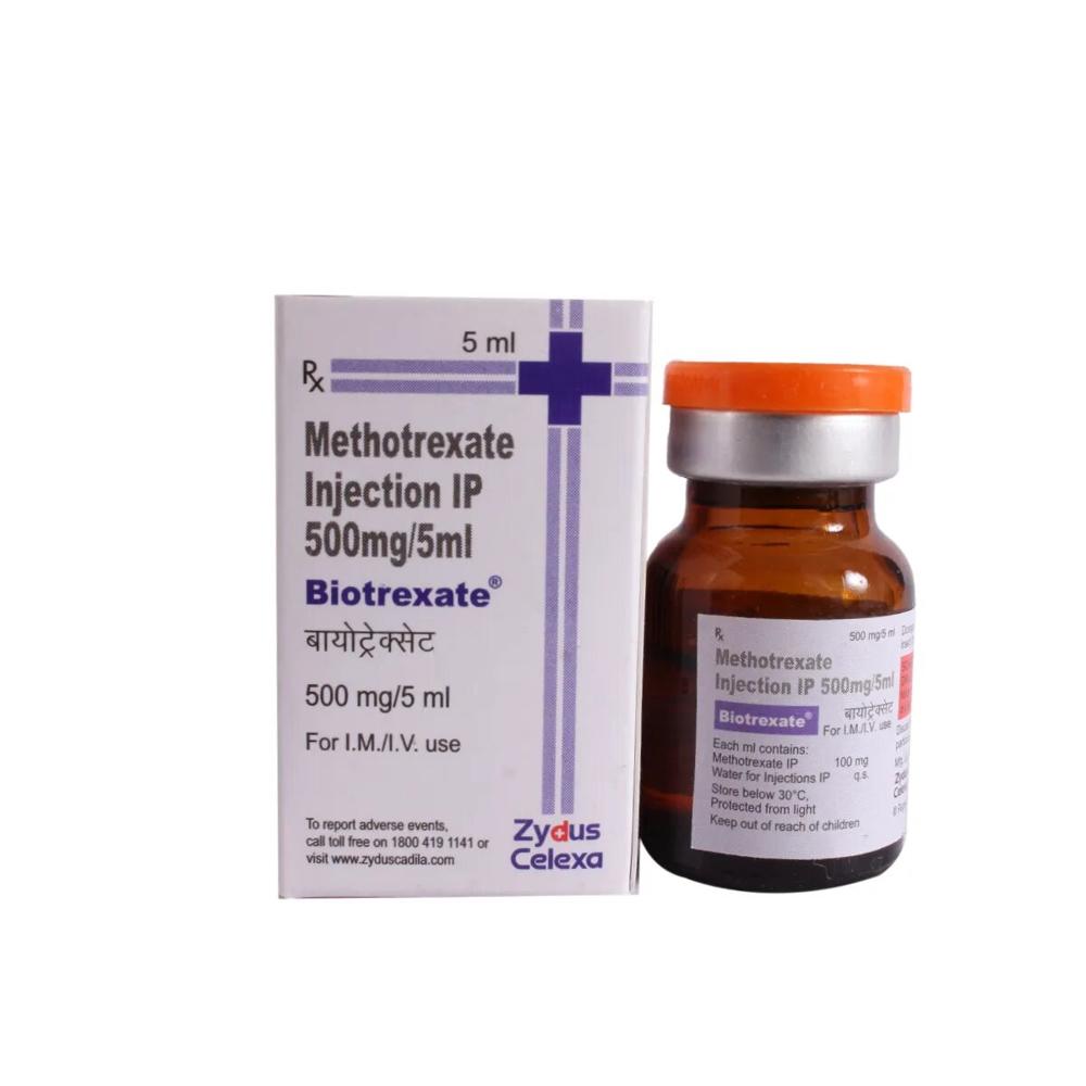 Biotrexate Methotrexate Injection 500 Mg - Origin: India