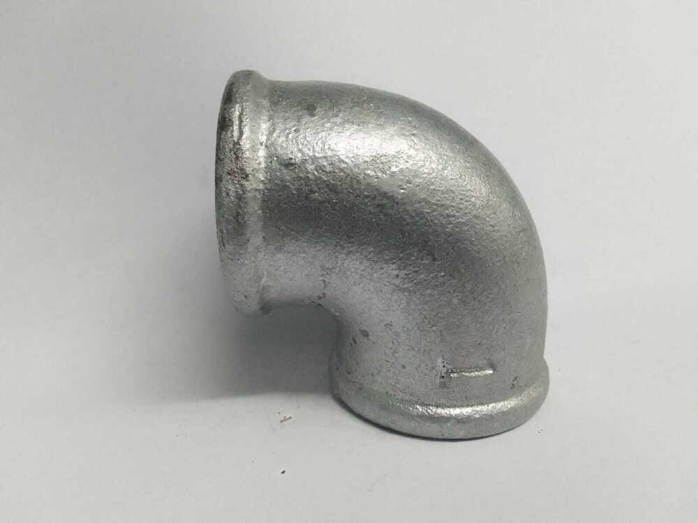 Gi Beaded Elbow 3/4" - Malleable Iron Isi Marked Standard Is 1879 | Durable Design For Reliable Pipe Fitting Applications