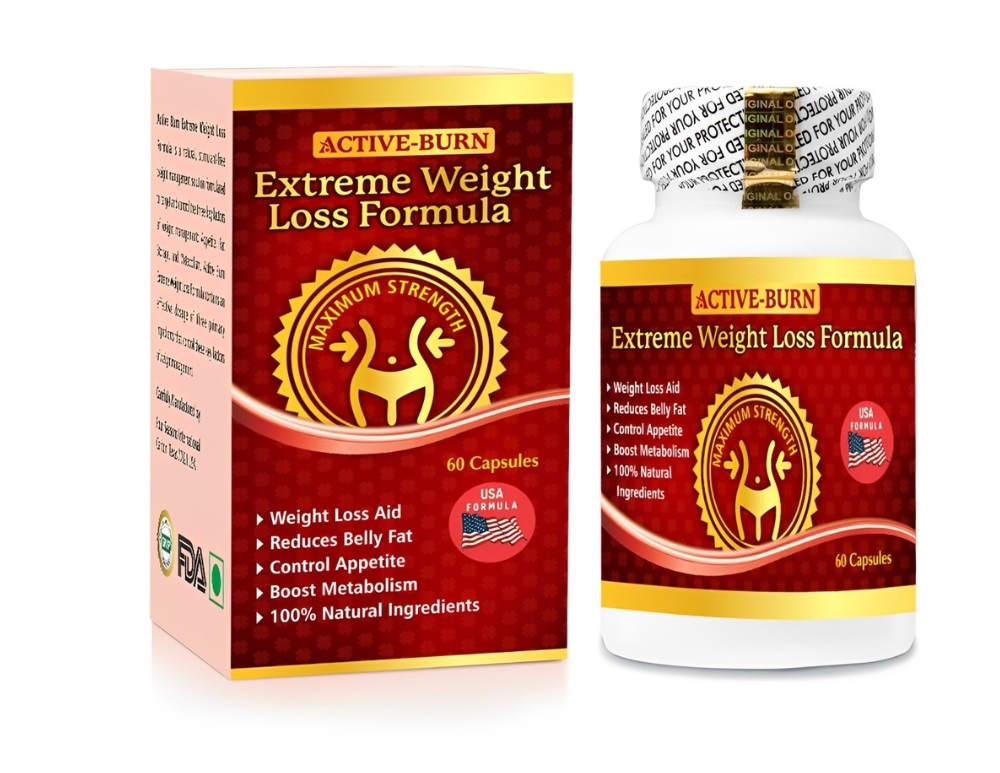Active Burn Extreme Weight Loss Formula 60 Capsules