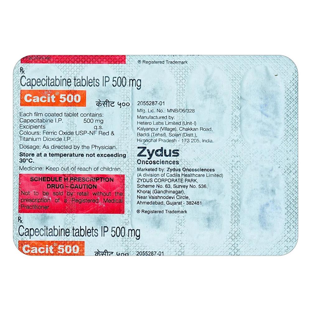 Cacit  Capecitabine Tablet 500 Mg 