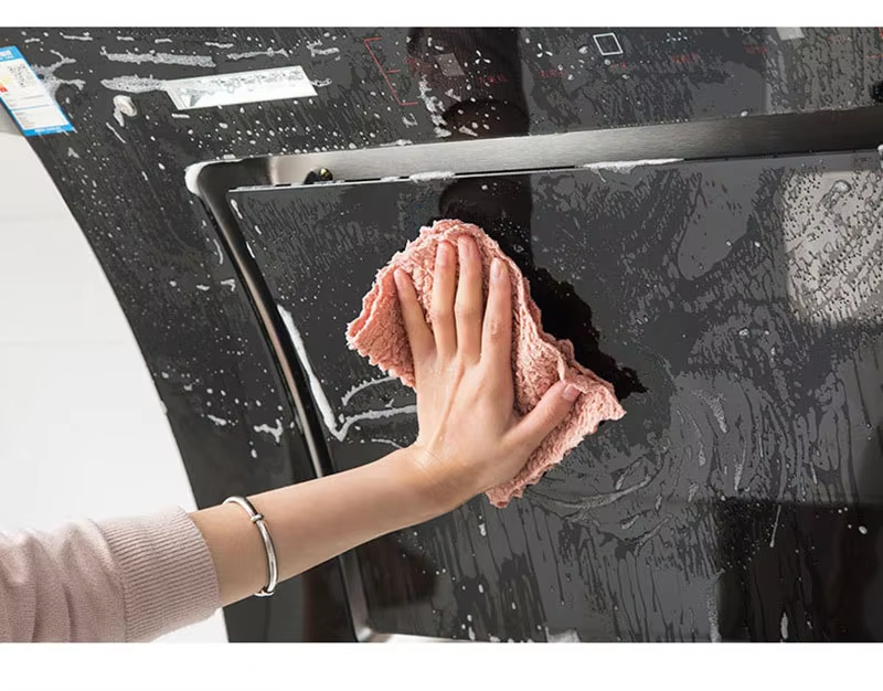 Microfiber Cleaning Towel - Microfiber, 30x30 Cm, Standard Design | Durable Construction, Smooth Finishing For Industrial Use