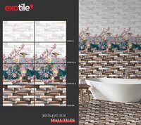 Bathroom Wall Tiles - Color: Multi Color